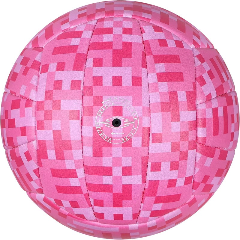 PECOGO Volleyball Size 5 PU Leather Soft Indoor Outdoor Volleyballs Sports Training Game Play Ball for Beginner, Teenager, Adult, 8.2 - Image 4